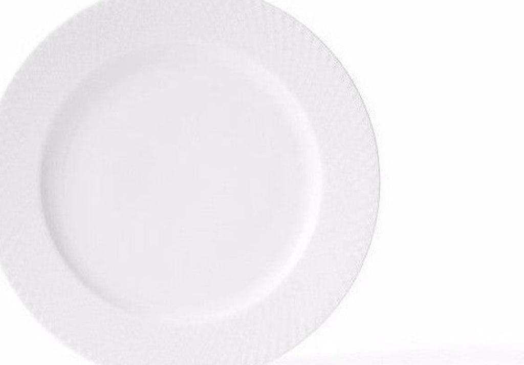Lyngby Rhombe plate white, 27cm