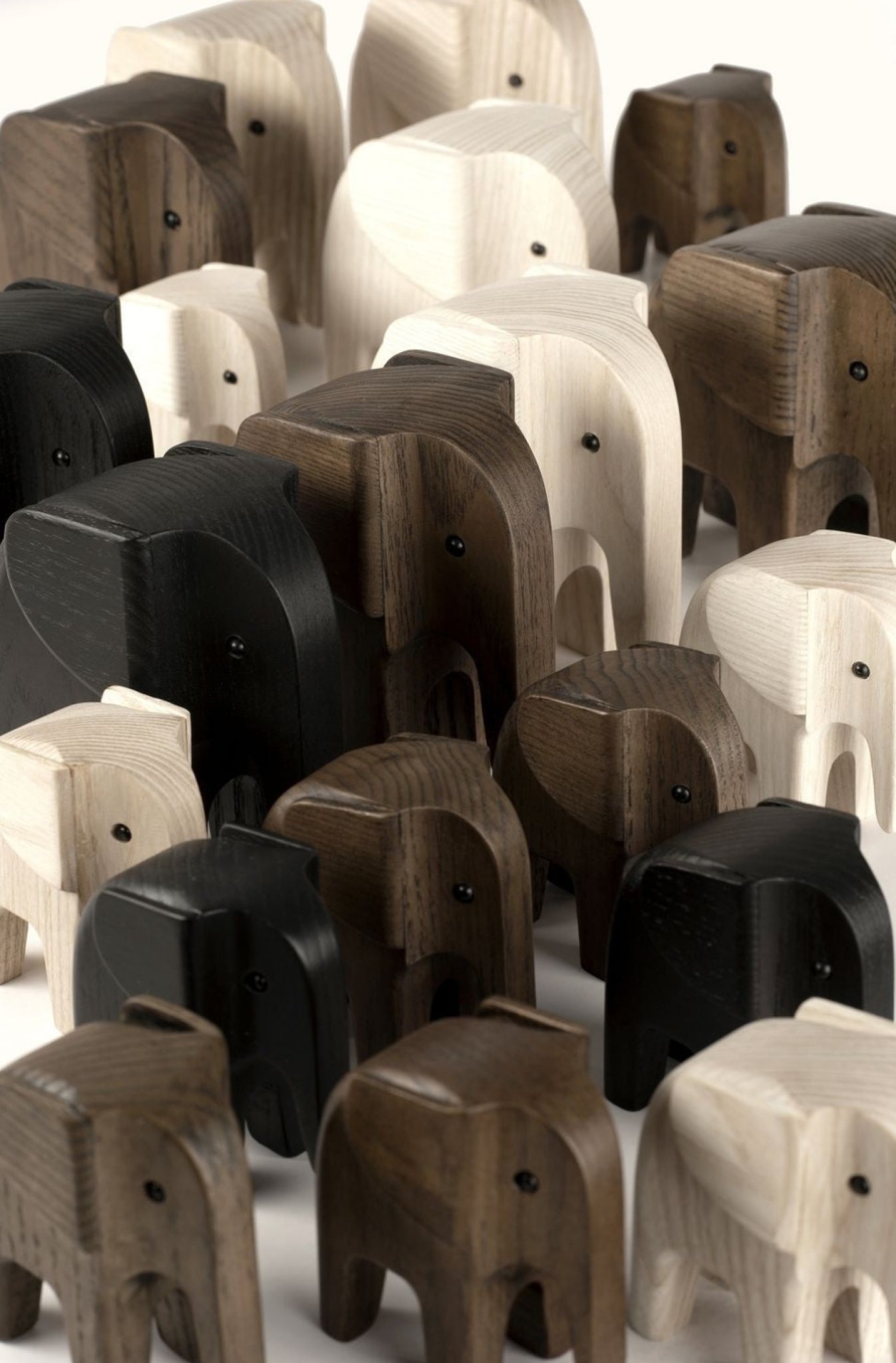 Novoform Design Baby Elephant Decorative Figure, Ash Stained