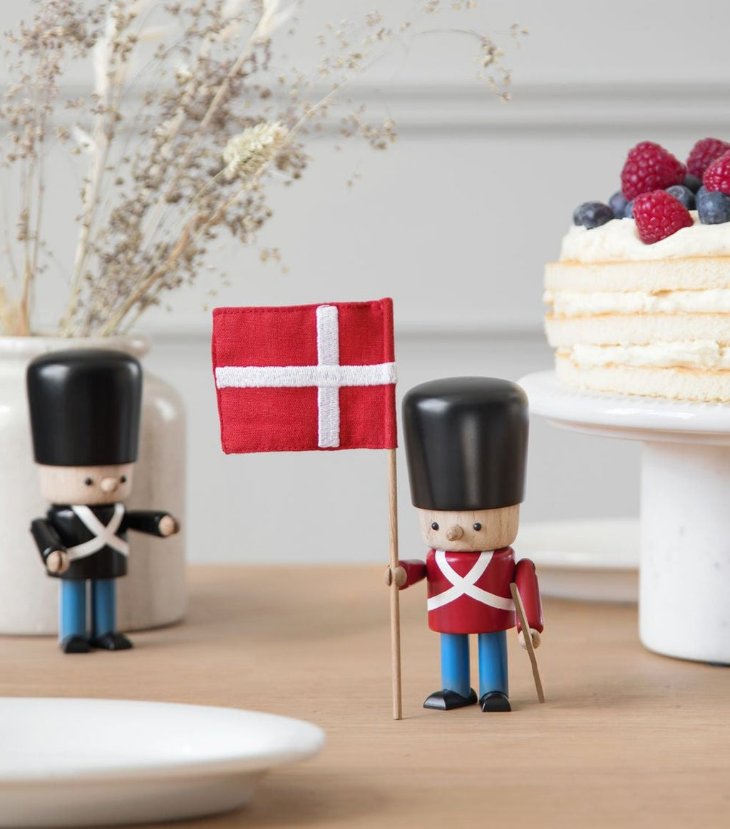 Novoform Design Danish Royal Guard Decorative Figure, Black Uniform