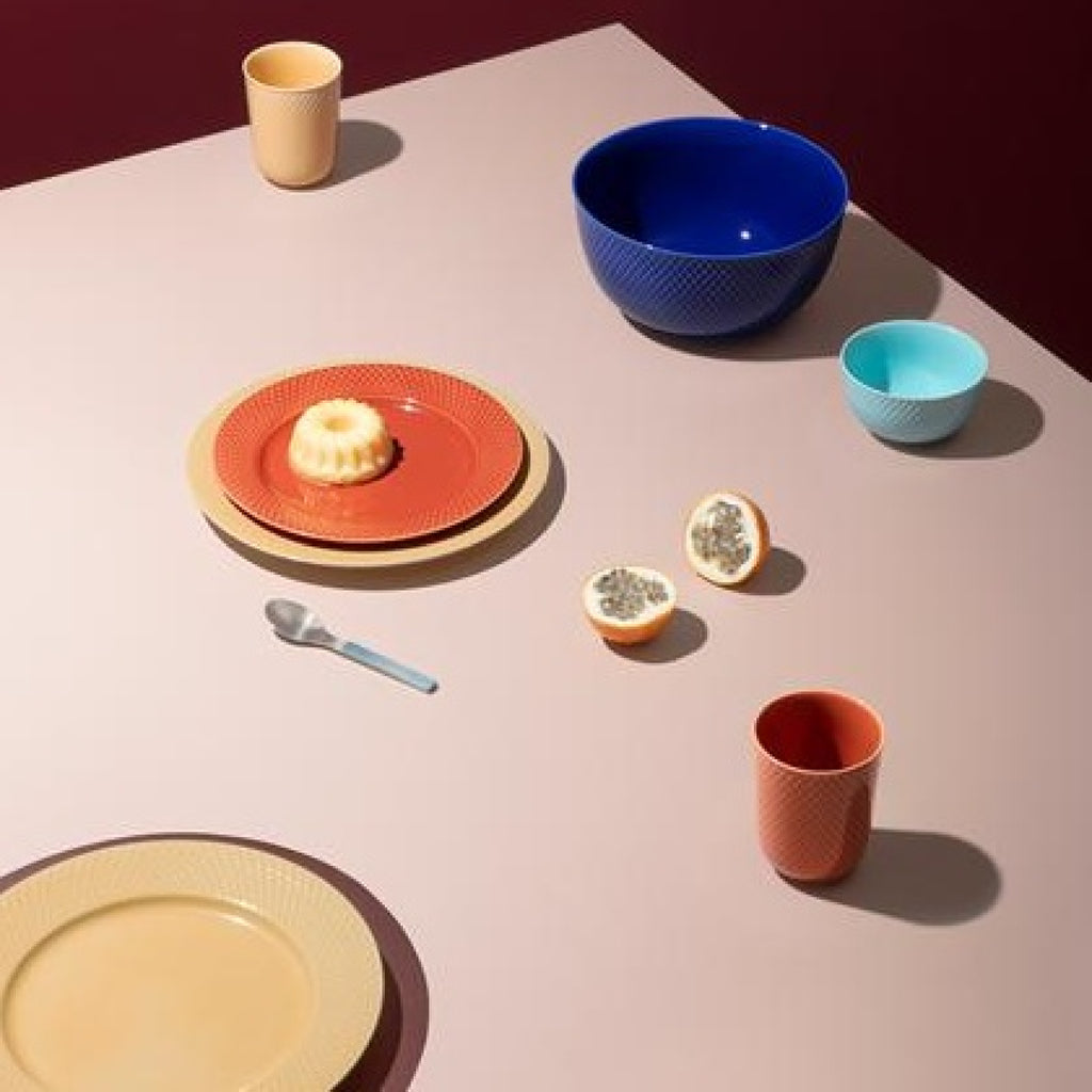 Lyngby Rhombe Mug Terracotta, 33cl