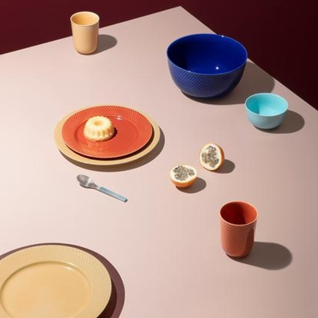 Lyngby Rhombe Mug Terracotta, 33cl