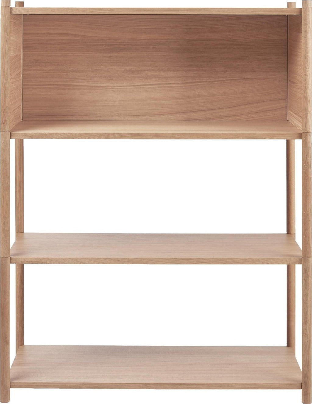 Gejst Sceene Modular Shelf 119 Cm Light Oak – Scandinavian Bookcase