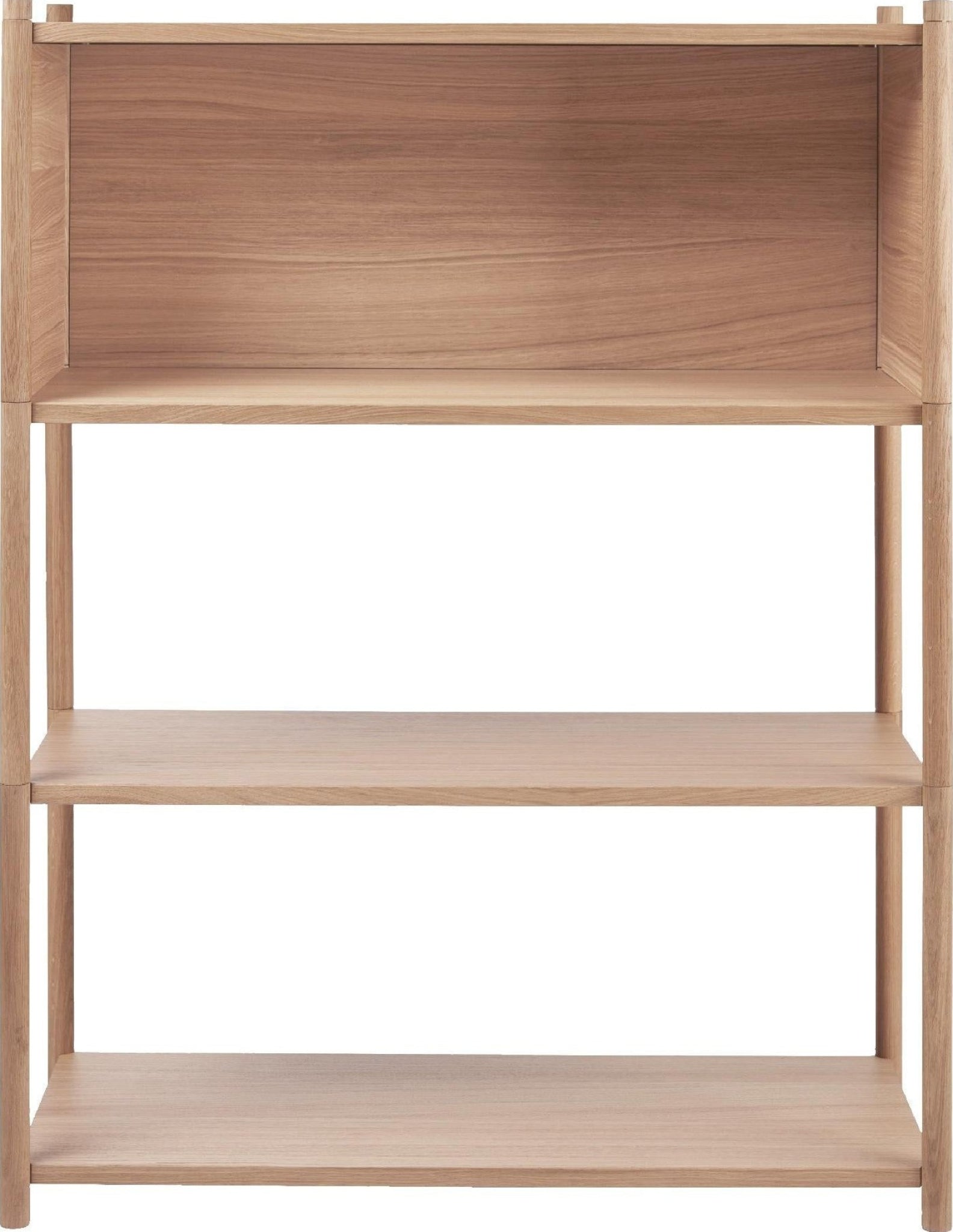 Gejst Sceene Modular Shelf 119 Cm Light Oak – Scandinavian Bookcase
