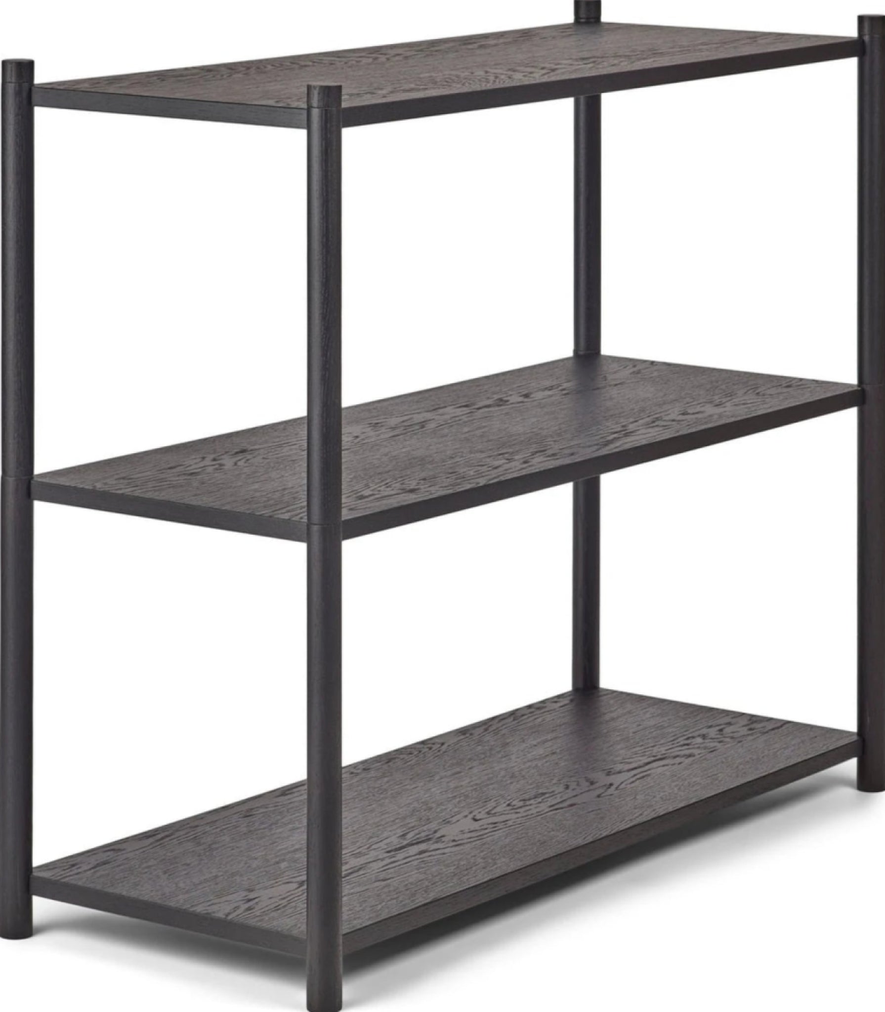 Gejst Sceene Shelf A - Black Oak Modular Bookcase, 42x91x39 Cm, 6 Kg