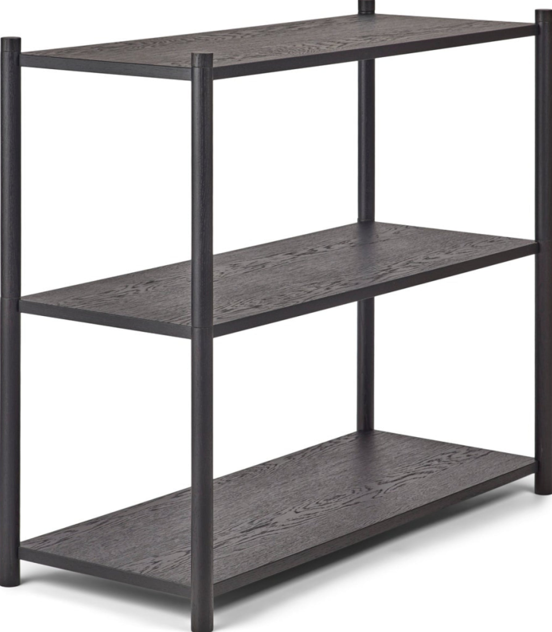 Gejst Sceene Shelf A - Black Oak Modular Bookcase, 42x91x39 cm, 6 kg