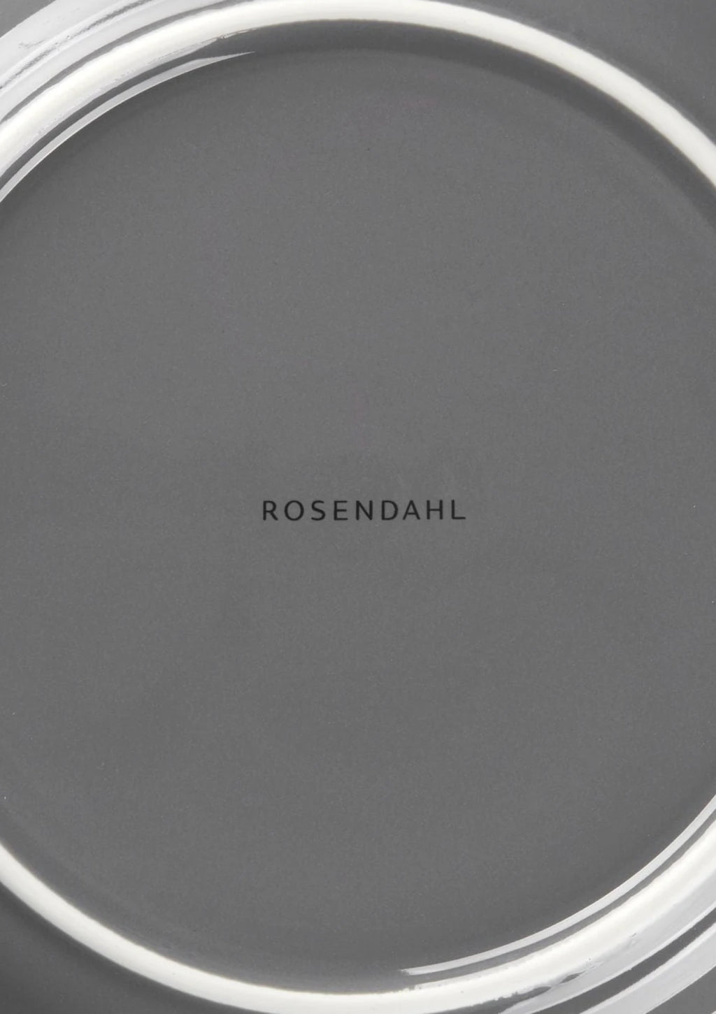 Rosendahl Gc Colourful Plate ø27 Cm, Ash Grey