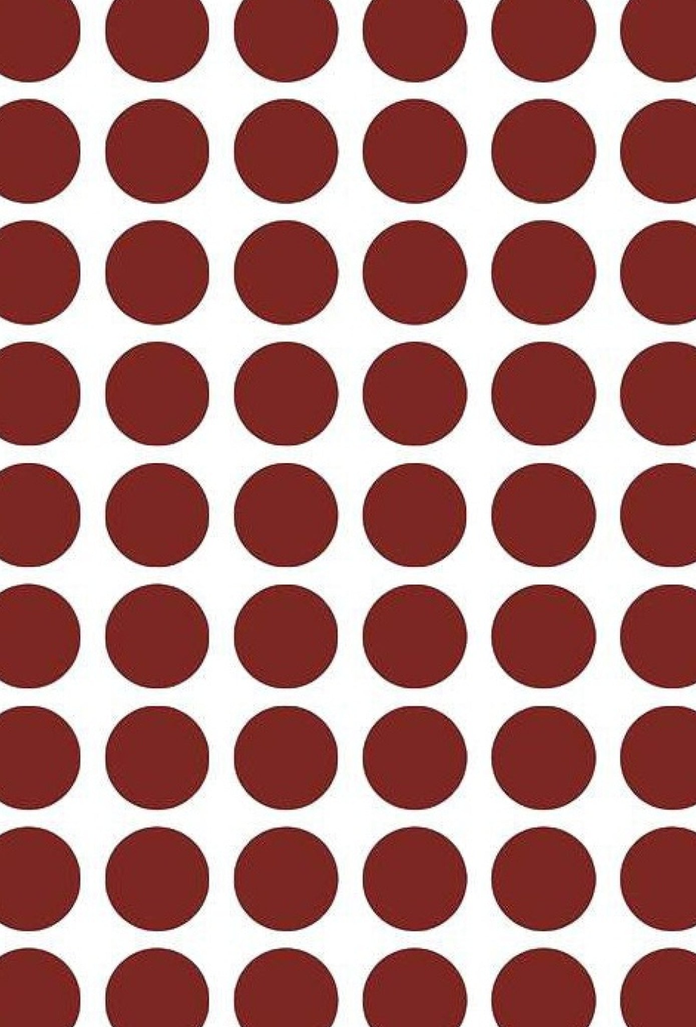 Ferm Living Dots Wallsticker, Red