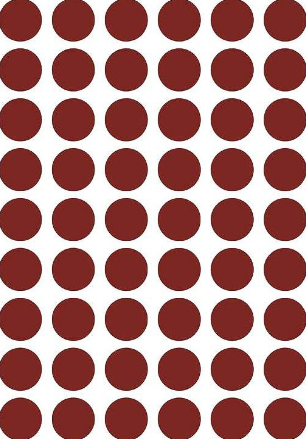 Ferm Living Dots Wallsticker, Red