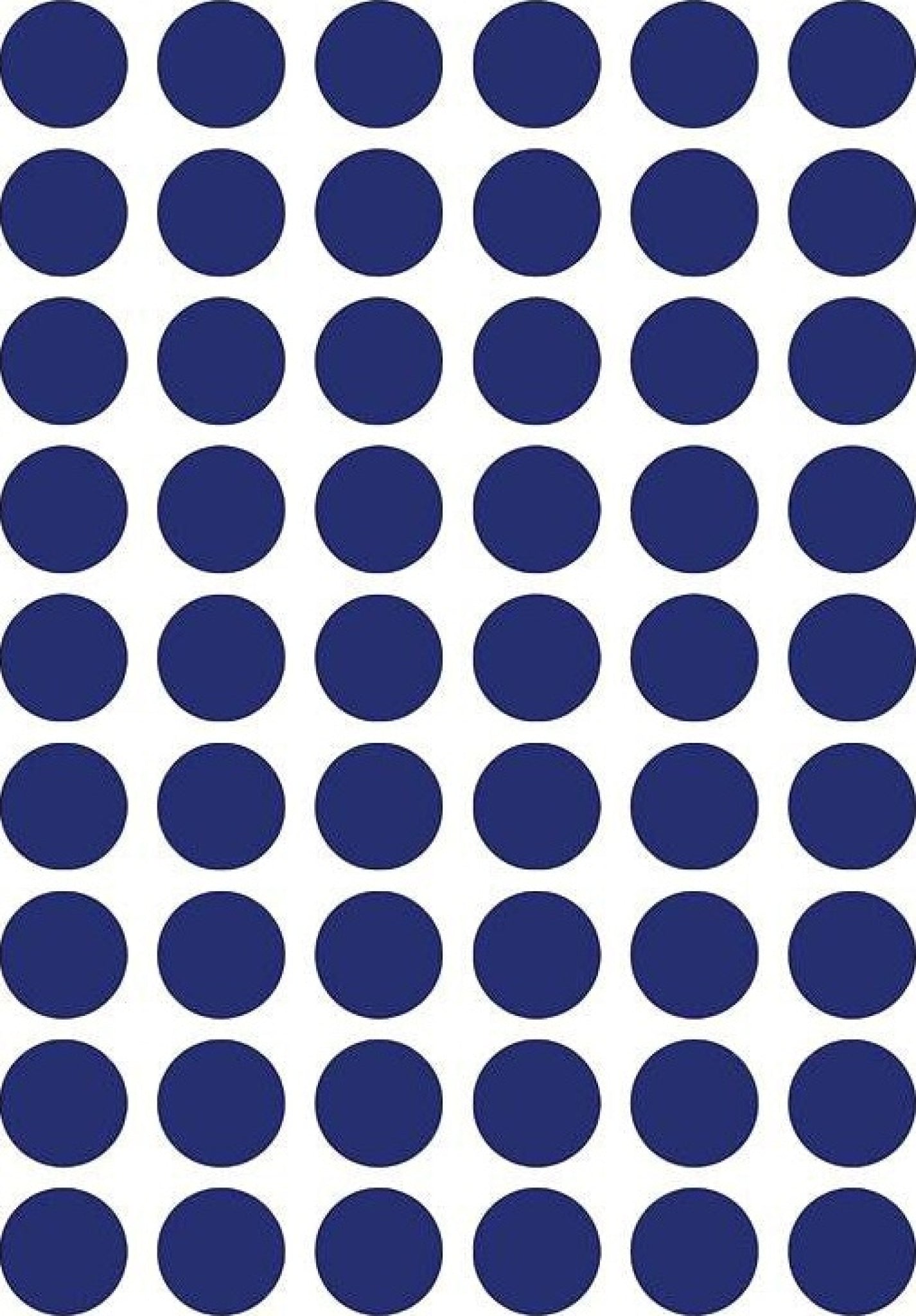Ferm Living Dots Wallsticker, Blue