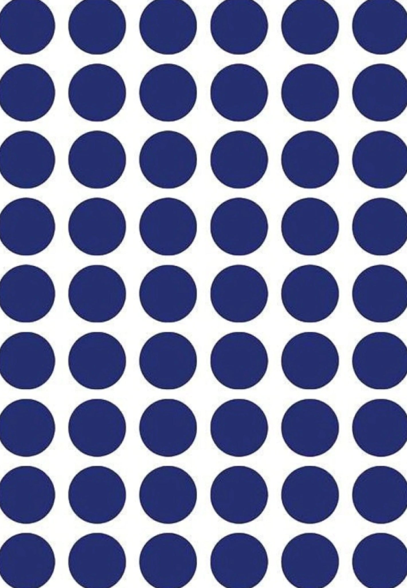 Ferm Living Dots Wallsticker, Blue
