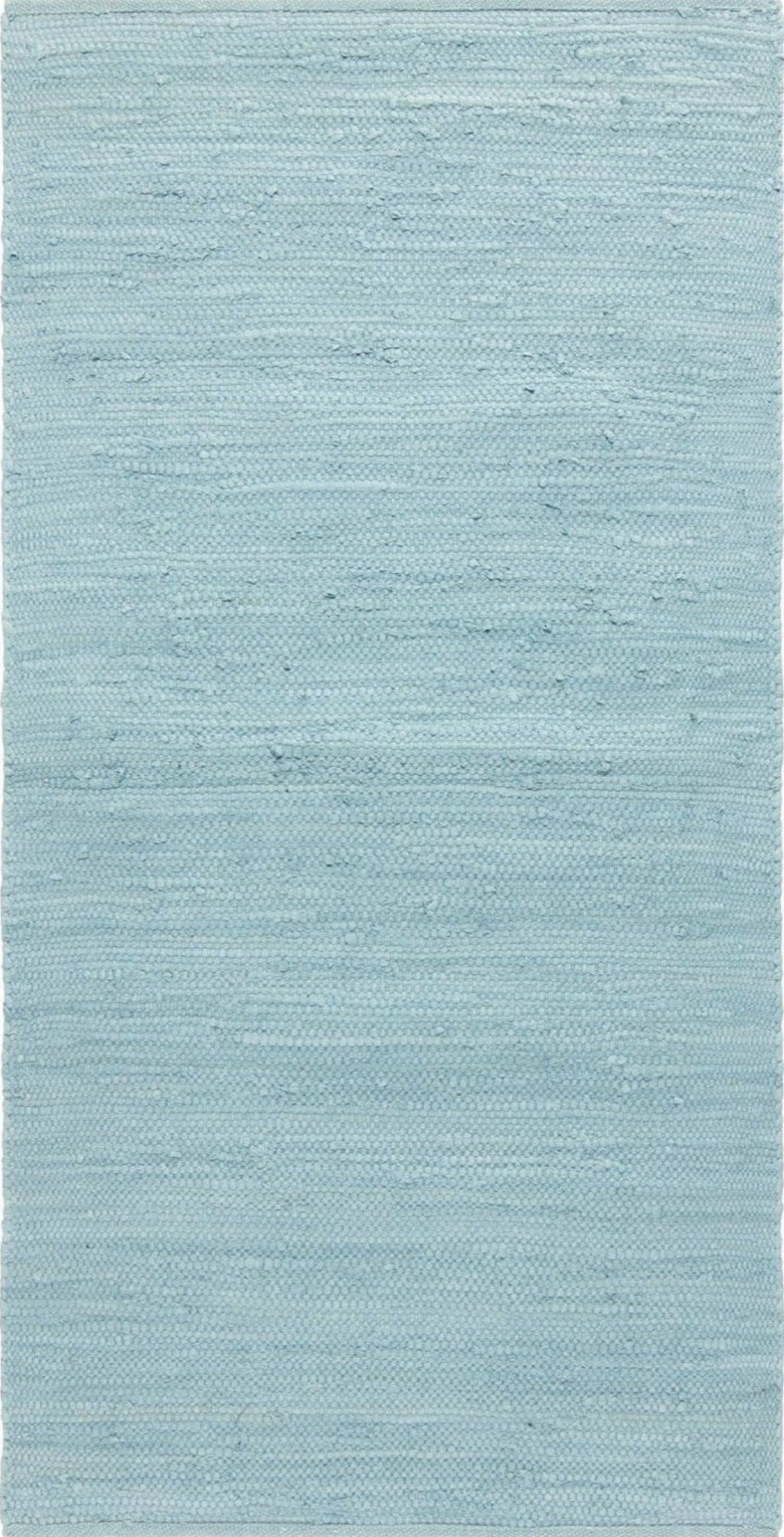 Rug Solid Cotton Rug Daydream Blue, 170 X 240 Cm