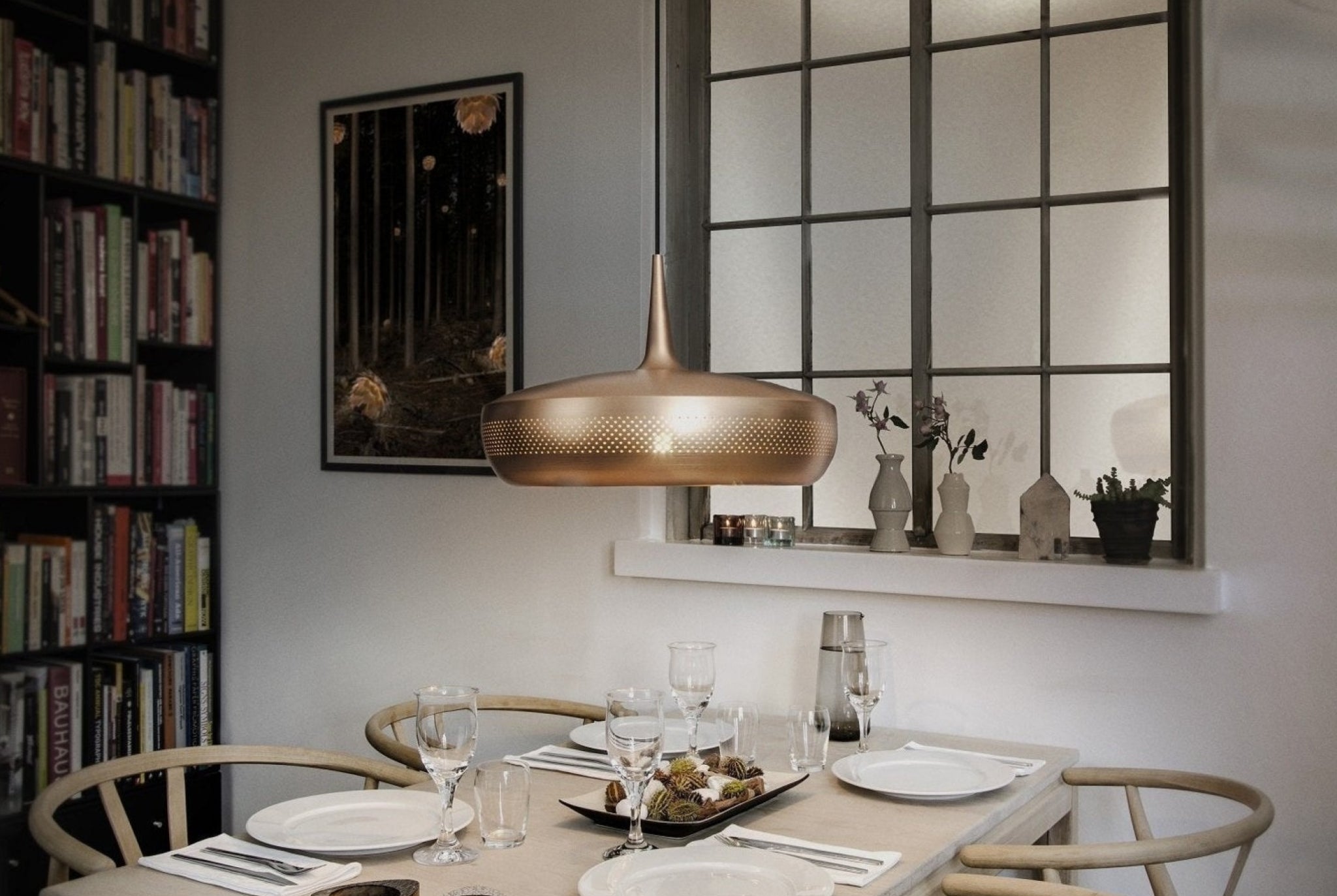 Umage Clava Dine Lampshade Brushed Copper, ø43