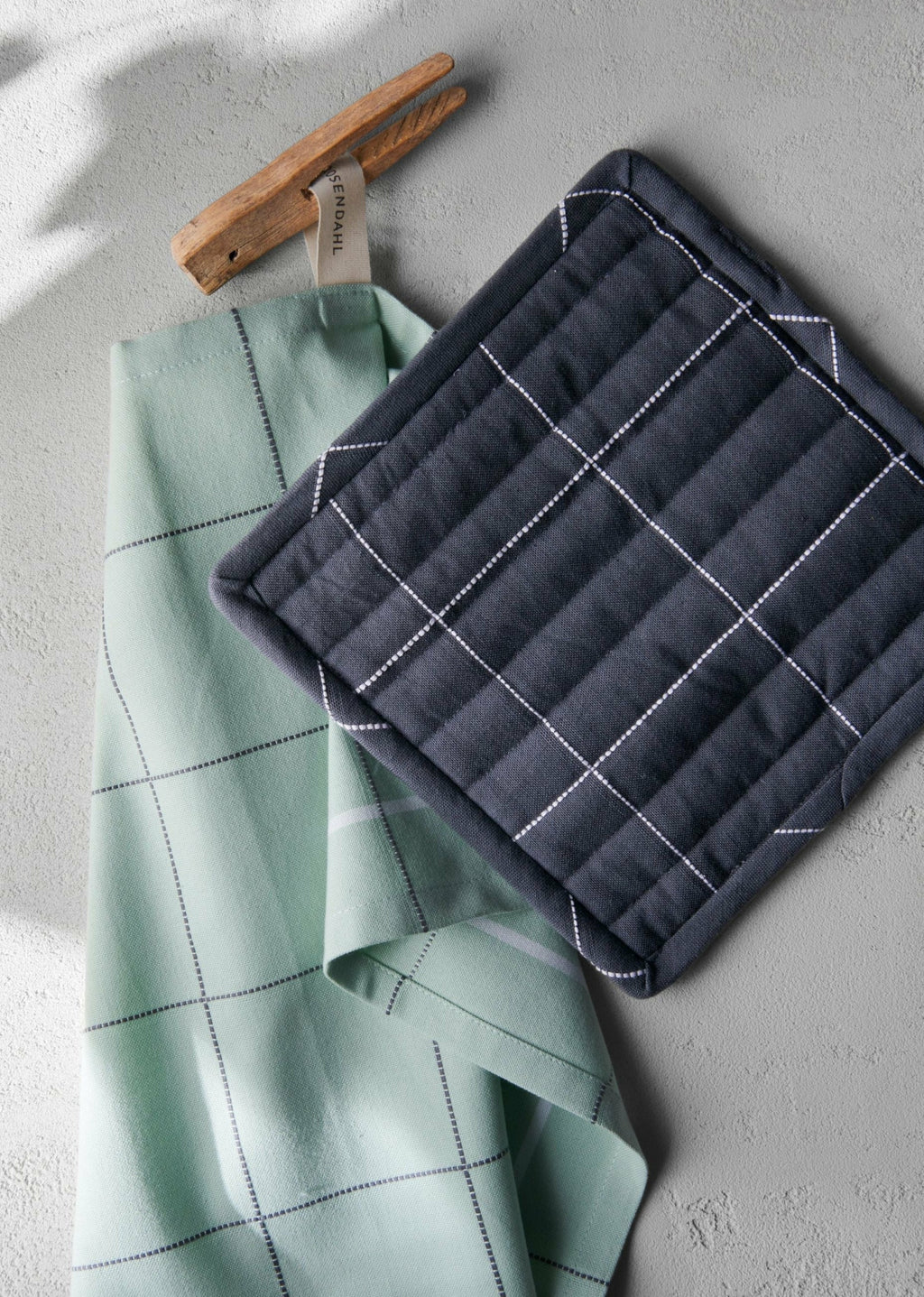 Rosendahl Gamma Potholder Grey, 2 Pcs.