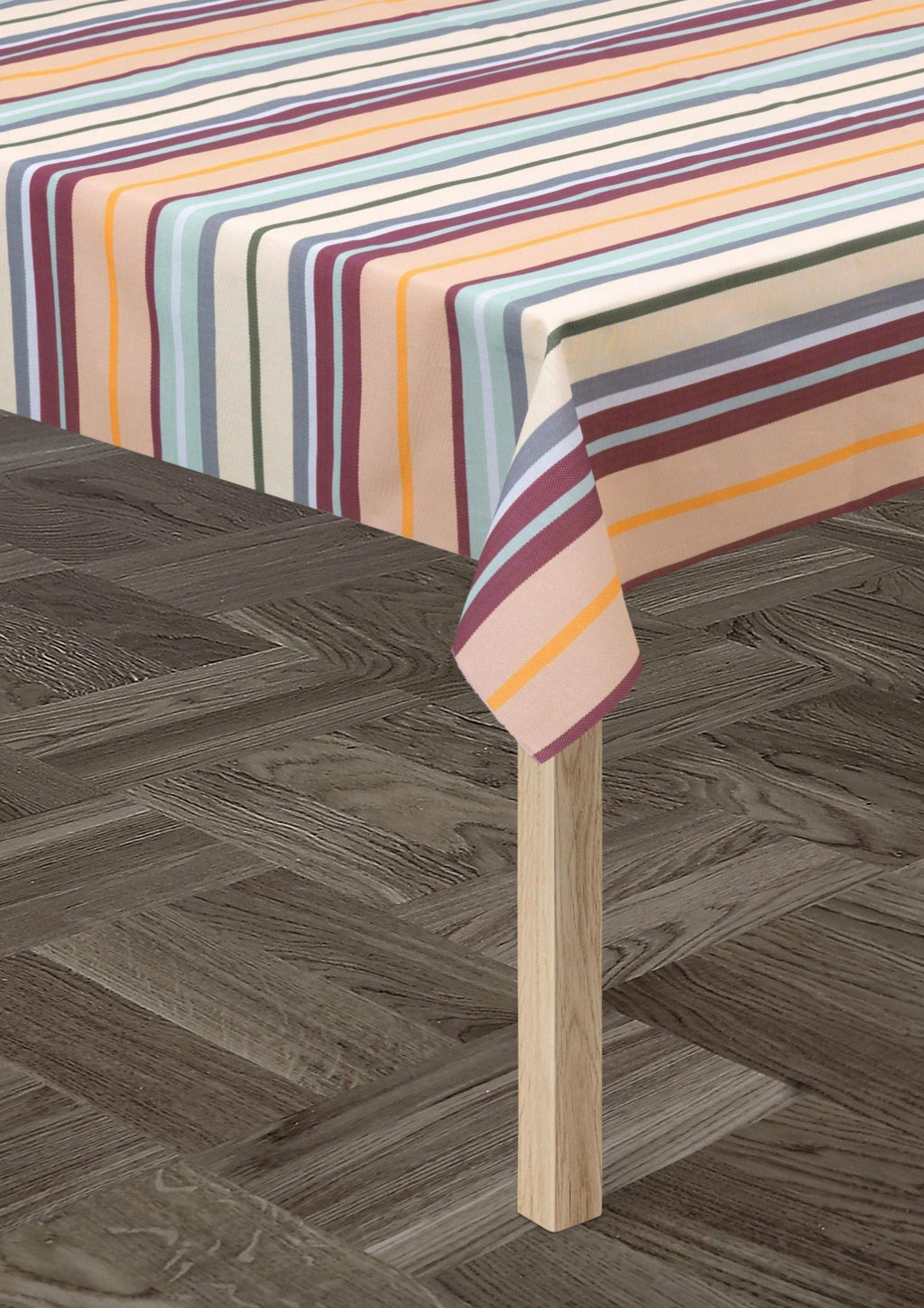 Rosendahl Outdoor Stripes Acrylic Tablecloth 140 Cm, Multi