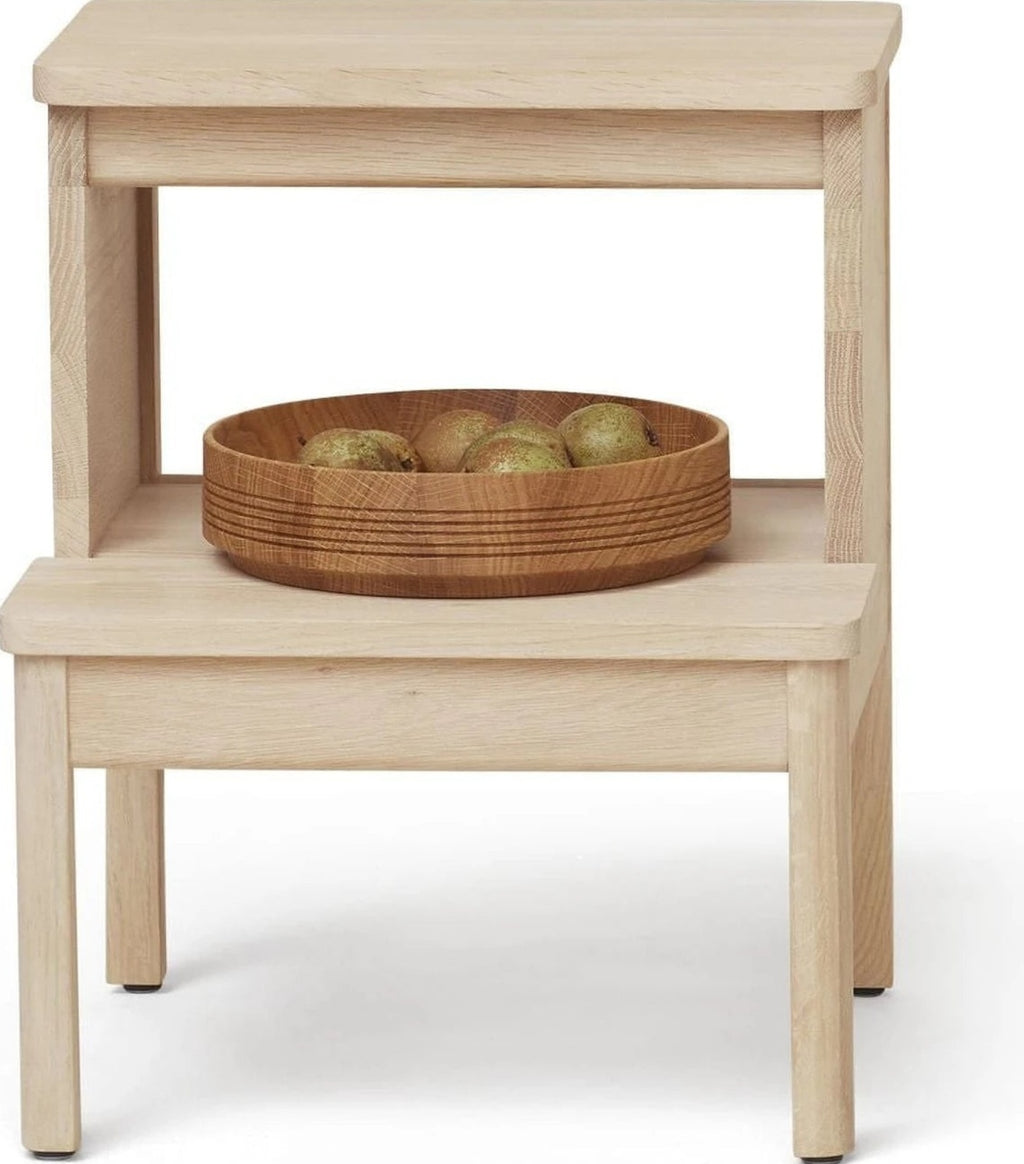 Form & Refine A Line Stepstool — White Oak | 45.5cm Versatile Stool