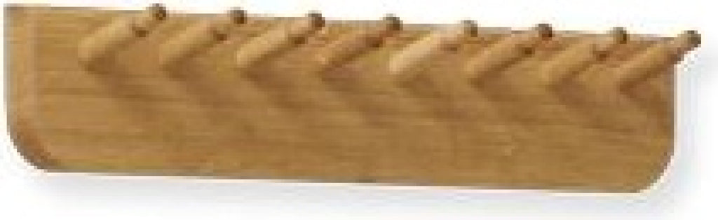 Form & Refine Echo Coatrack 40 Cm Oak – Solid Wood Wall Rack For Home