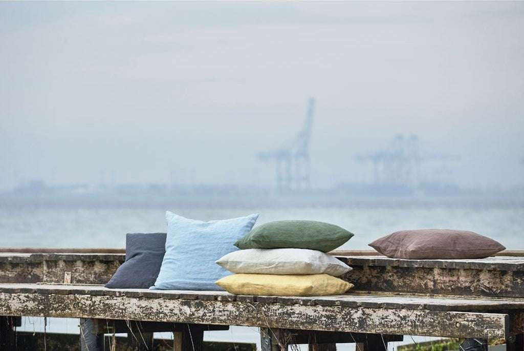 Södahl Linen Cushion, Taupe