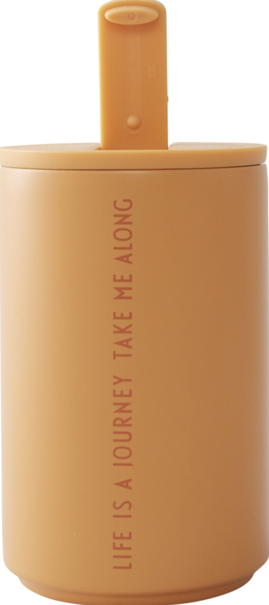 Design Letters Thermo Mug 350 ml, soft orange