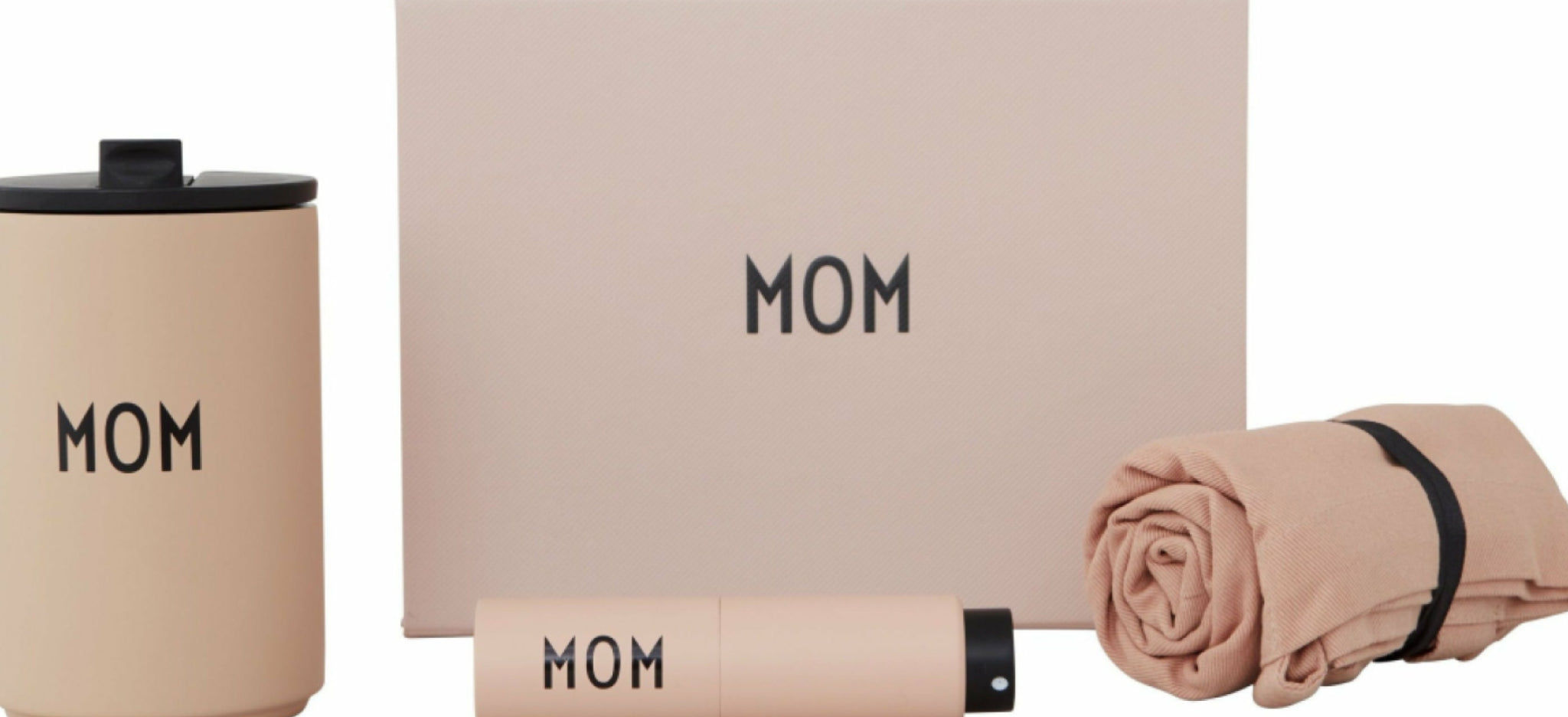 Design Letters Mom & Dad Gift Box, Mother, Nude