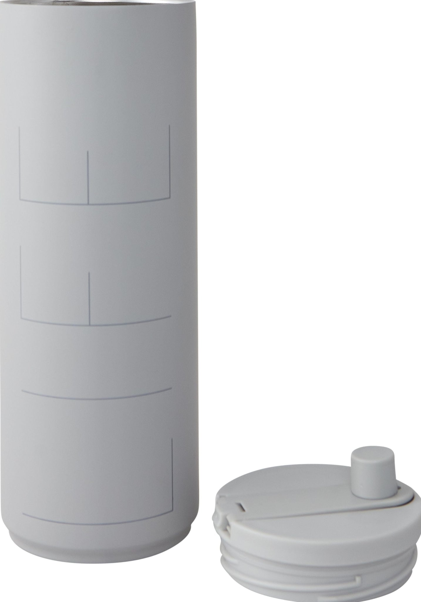 Design Letters Travel MUG 500 ml, cool gray