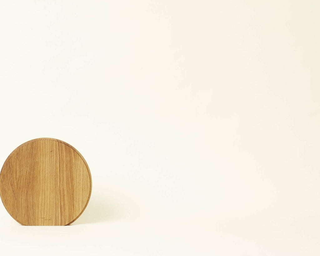Form & Refine Section Cutting Board. Round
