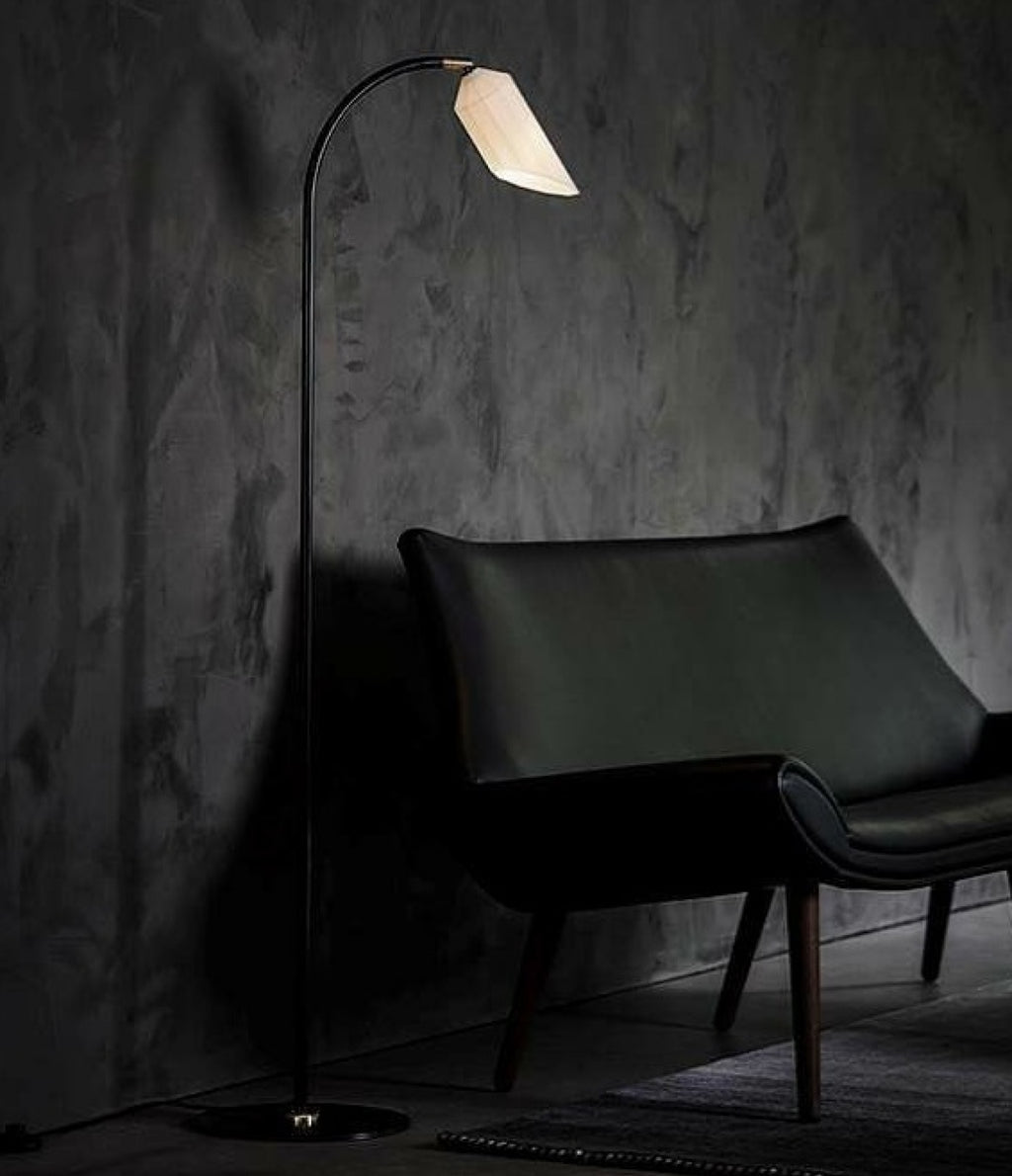Le Klint Pliverre floor lamp, black
