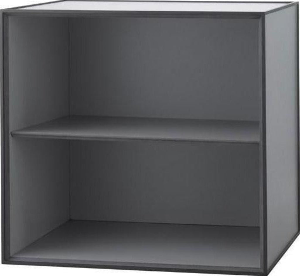 Audo Copenhagen Frame 49 shelf module, dark grey