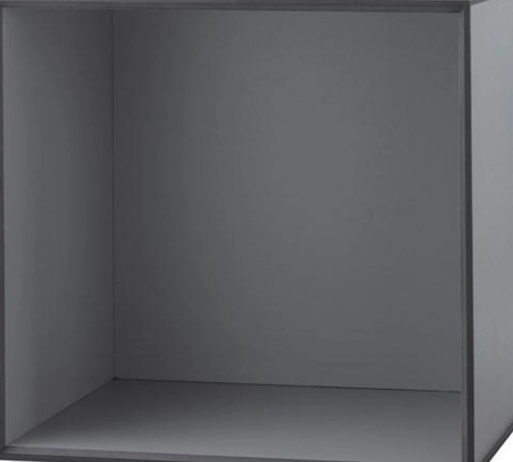 Audo Copenhagen Frame 49 shelf module, dark grey