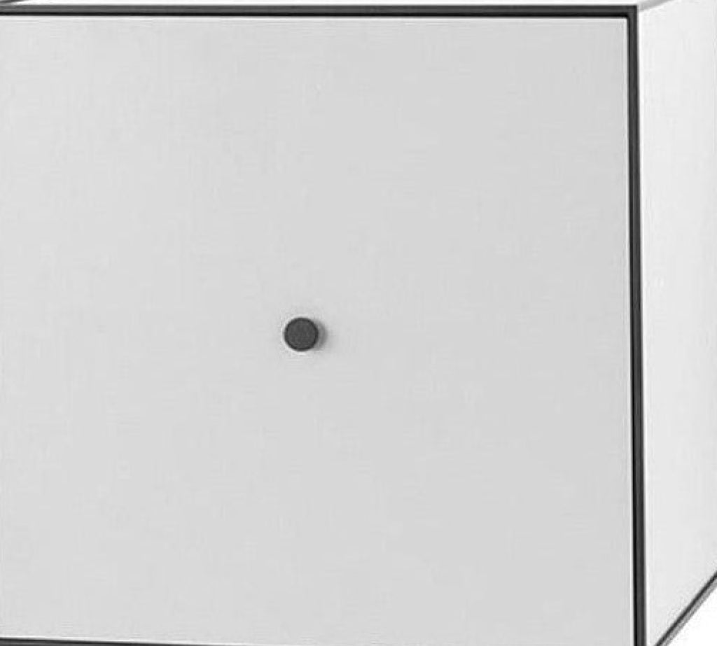 Audo Copenhagen Frame 49, light grey incl. door and shelf