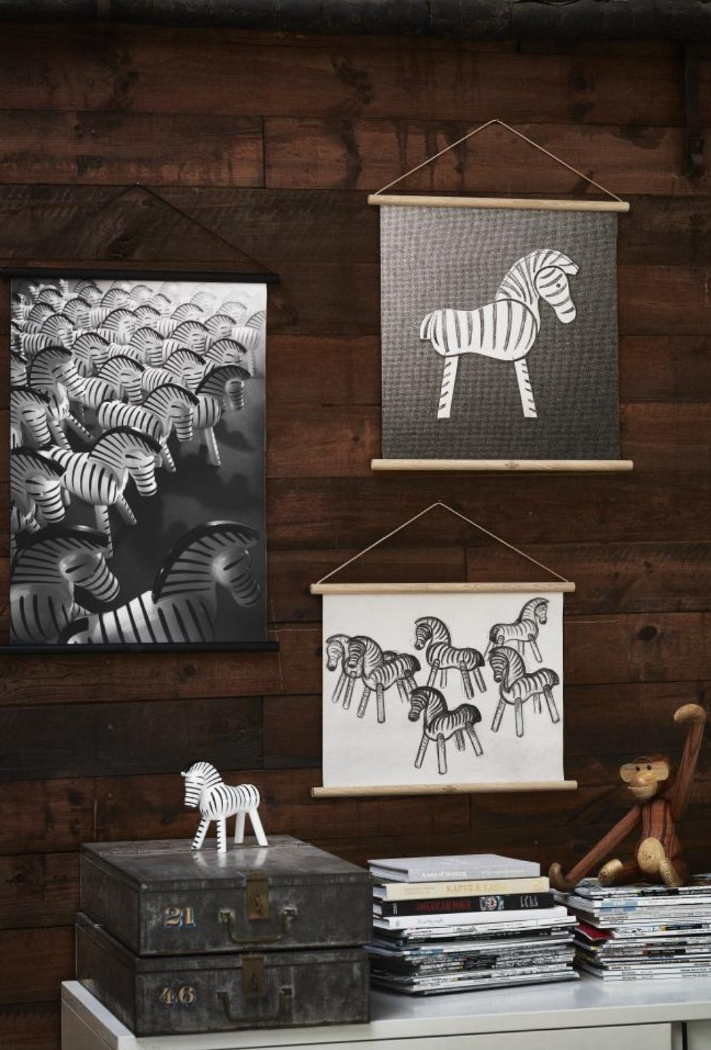 Kay Bojesen Drawing, Zebra Sketch