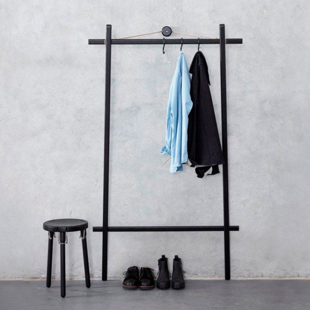 Andersen Furniture Coat Rack, Black Ash