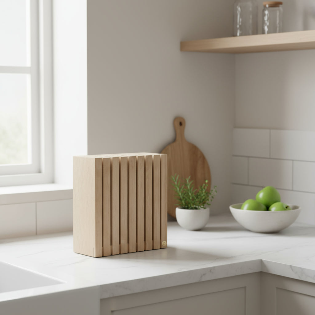 Andersen Furniture Knife Block, Oak