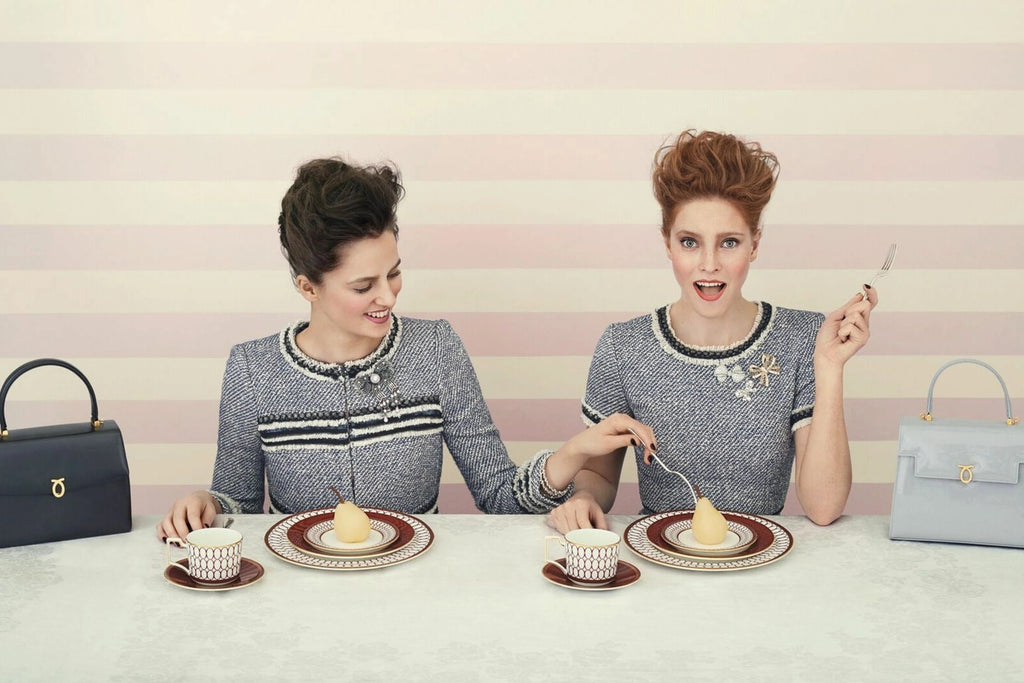 Wedgwood Renaissance Red Plate, 15 Cm