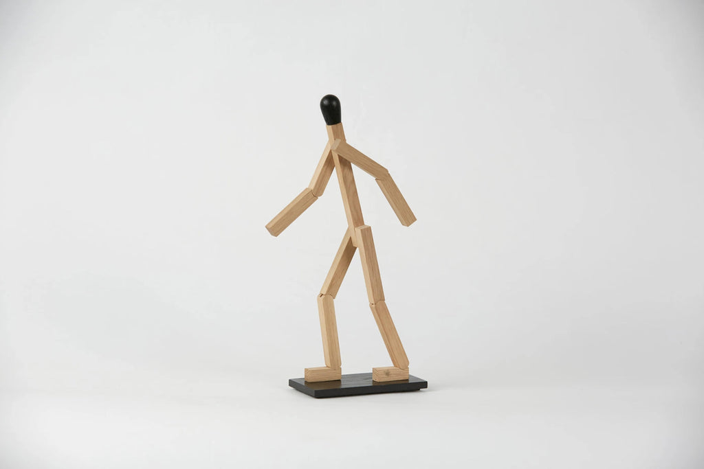 Boyhood Match Man Decorative Figure, Large