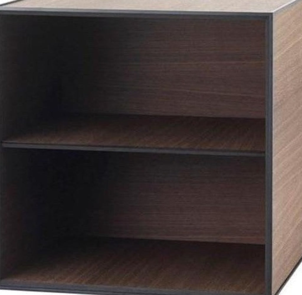 Audo Copenhagen Frame 49 shelf module, smoked oak