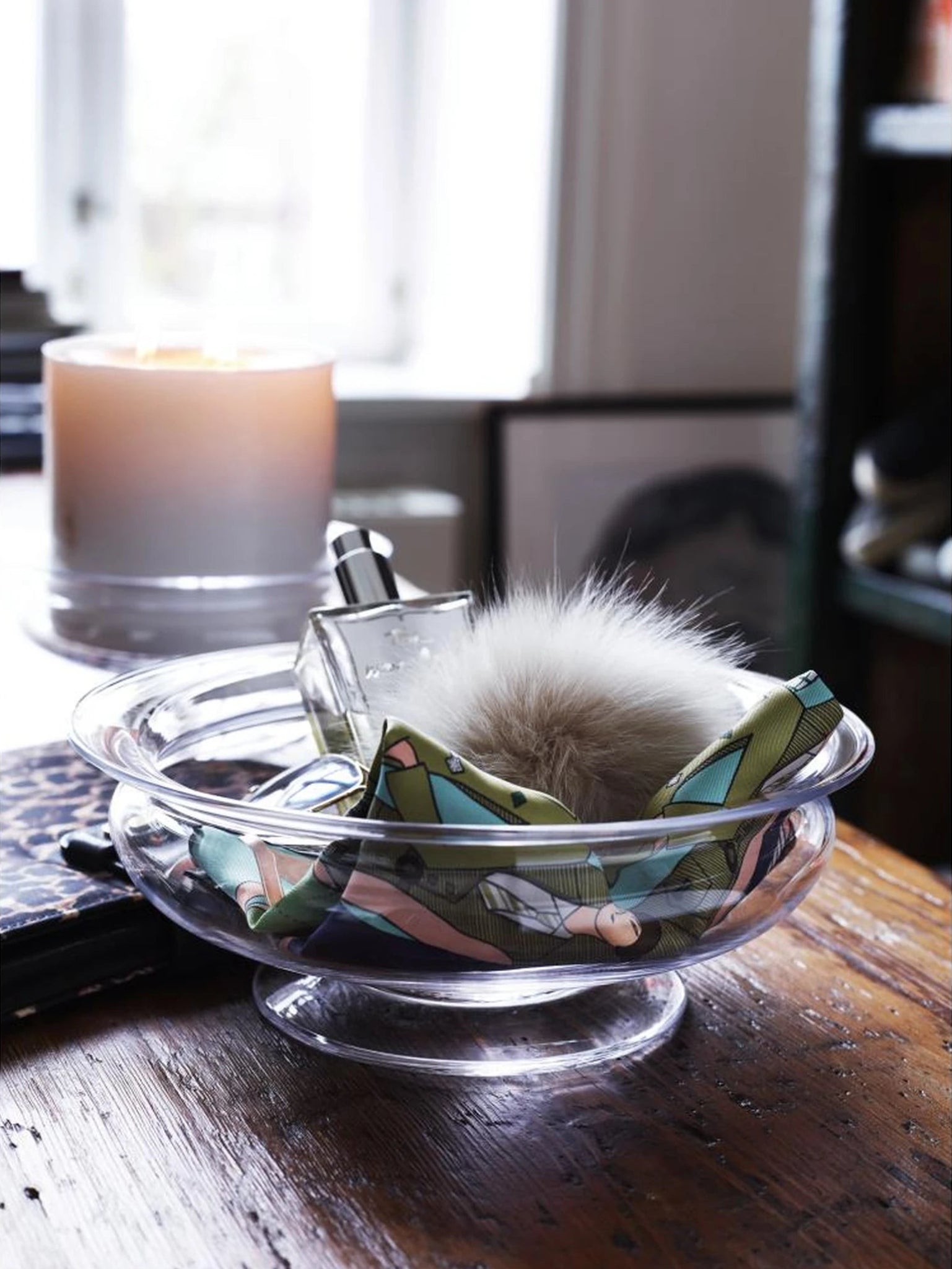 Holmegaard Old English, Flower Bowl, 19 Cm