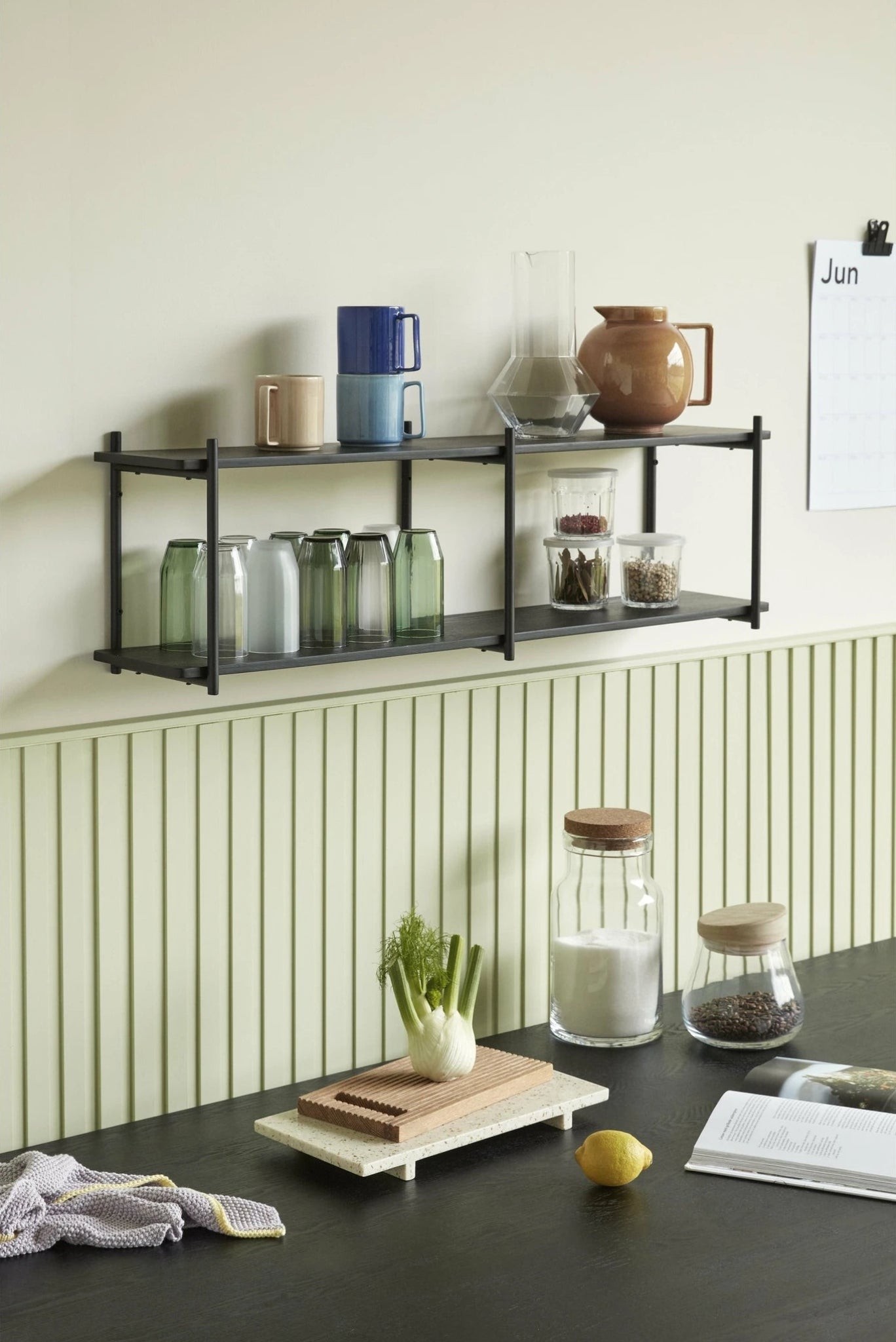 Hübsch Aster Drinking Glass, Frosted