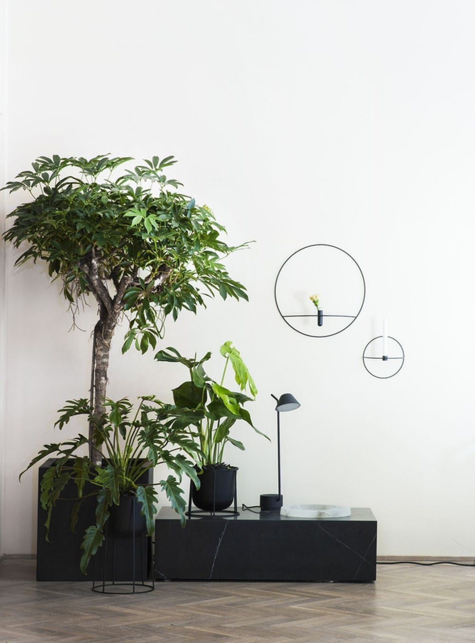 Audo Copenhagen Pov Circular Candle Holder Large, Brass