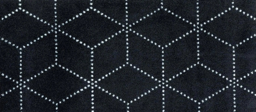 Heymat Doormat Hagl Black, 45x100cm