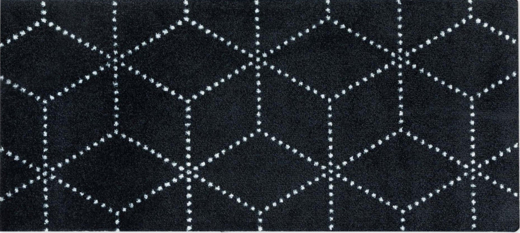 Heymat Doormat Hagl Black, 45x100cm