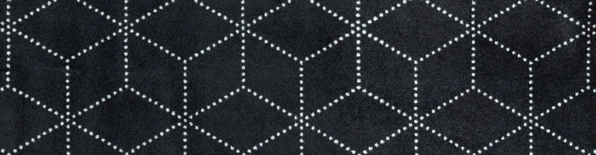 Heymat Doormat Hagl Black, 45x150cm