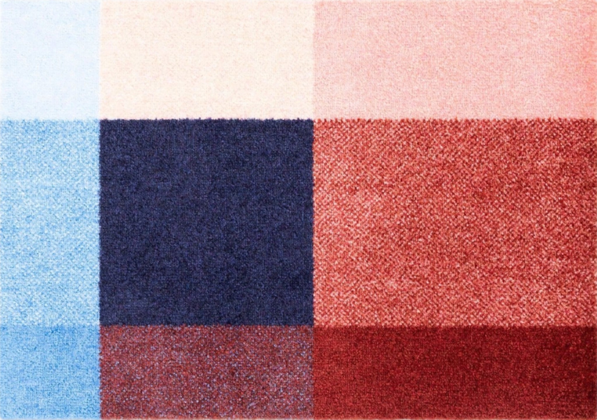 Heymat Mix Berry Floor Mat 45x100 cm – PET & Nitrile Rubber, Rust