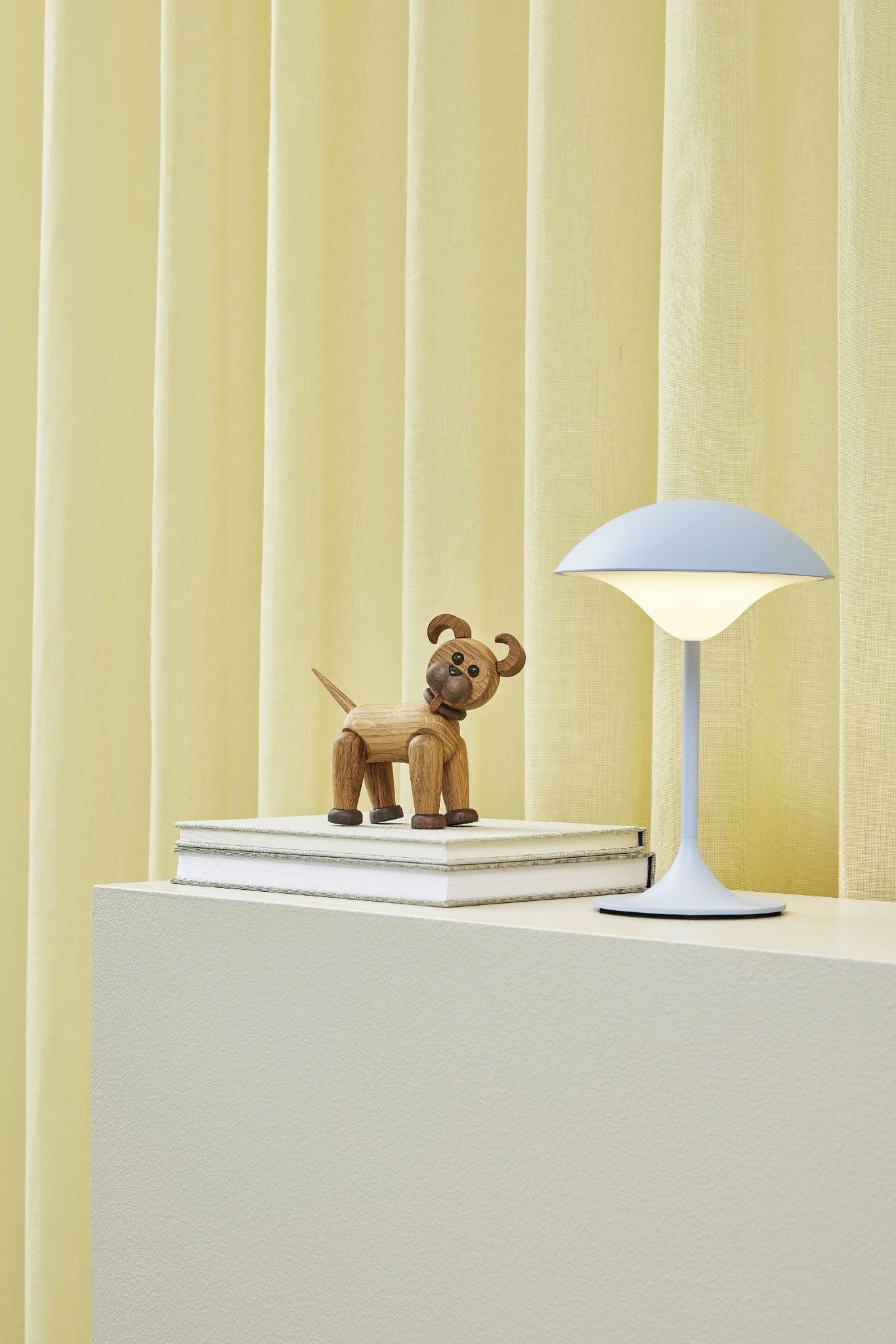 Spring Copenhagen Eclipse Table Lamp, Sky Blue