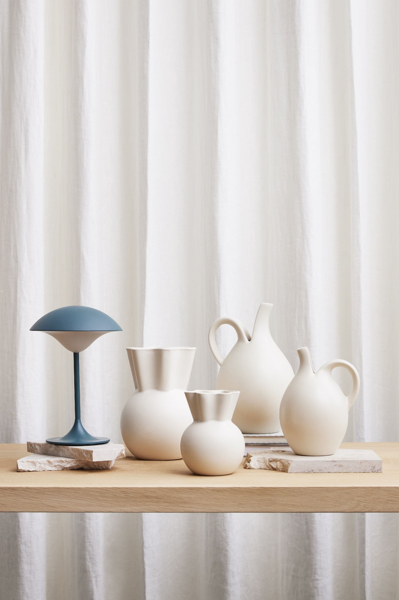 Spring Copenhagen Eclipse Table Lamp, Forest Green