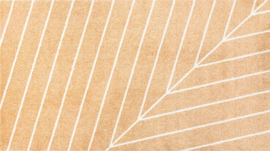 Heymat Eine Dawn Doormat 85x60 cm – Blue White Black PET/Nitrile