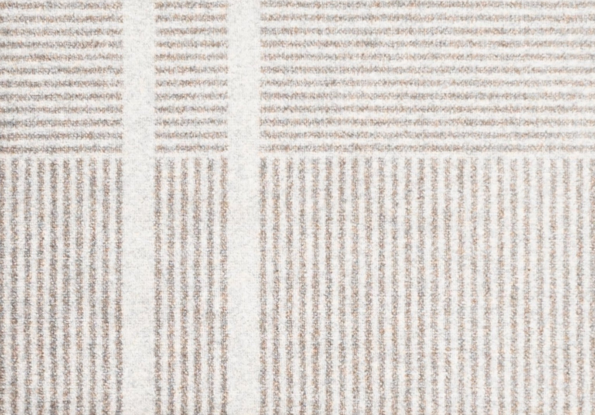 Heymat Løype Breezy Beige Doormat 85×150cm PET with Nitrile Rubber