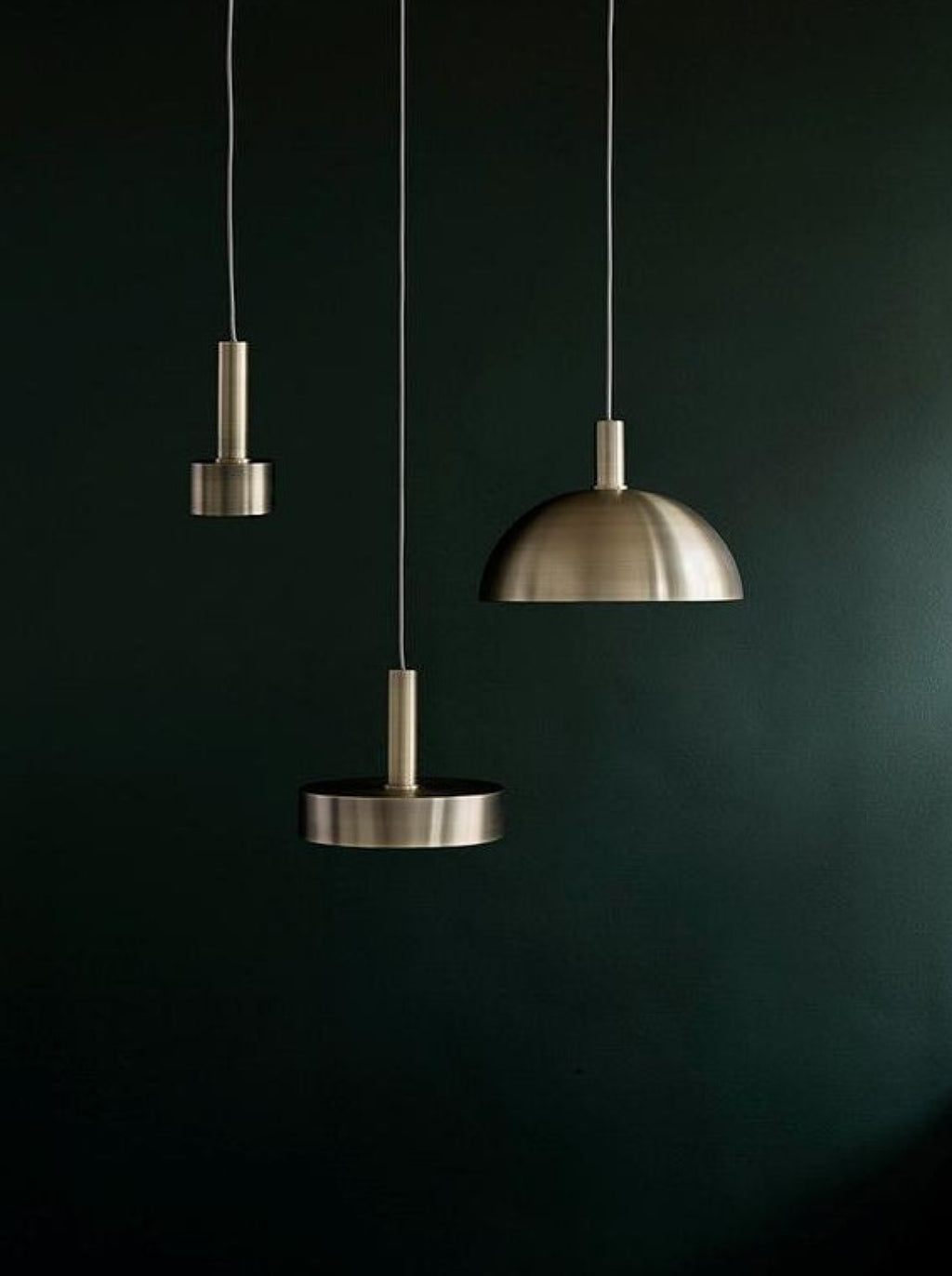 Ferm Living Dome Lampshade, Brass