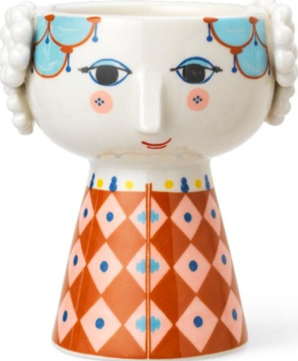 Bjørn Wiinblad Eva Candlestick H9,5 Terracotta