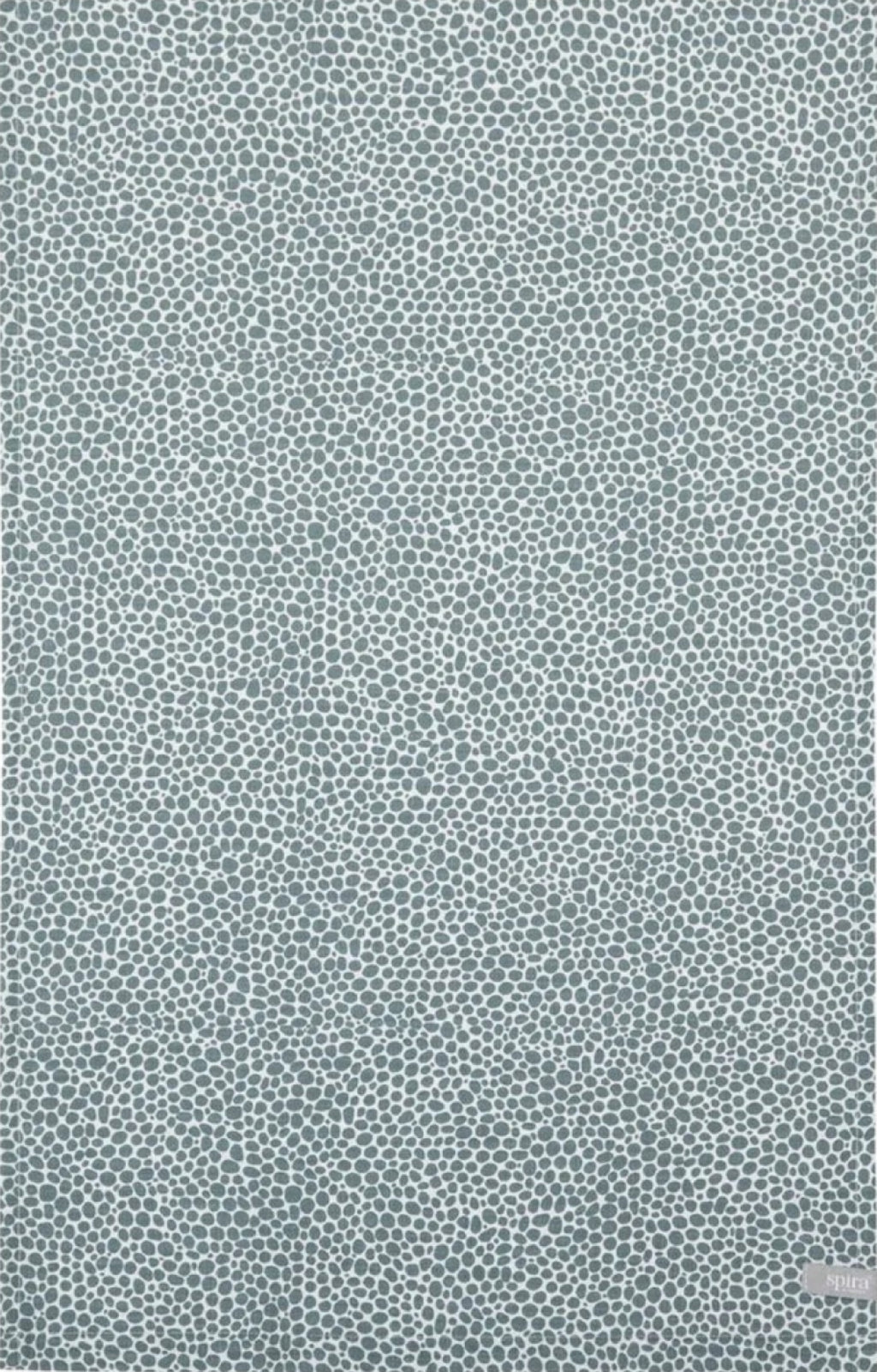 Spira Dotte Table Runner, Smoke Blue