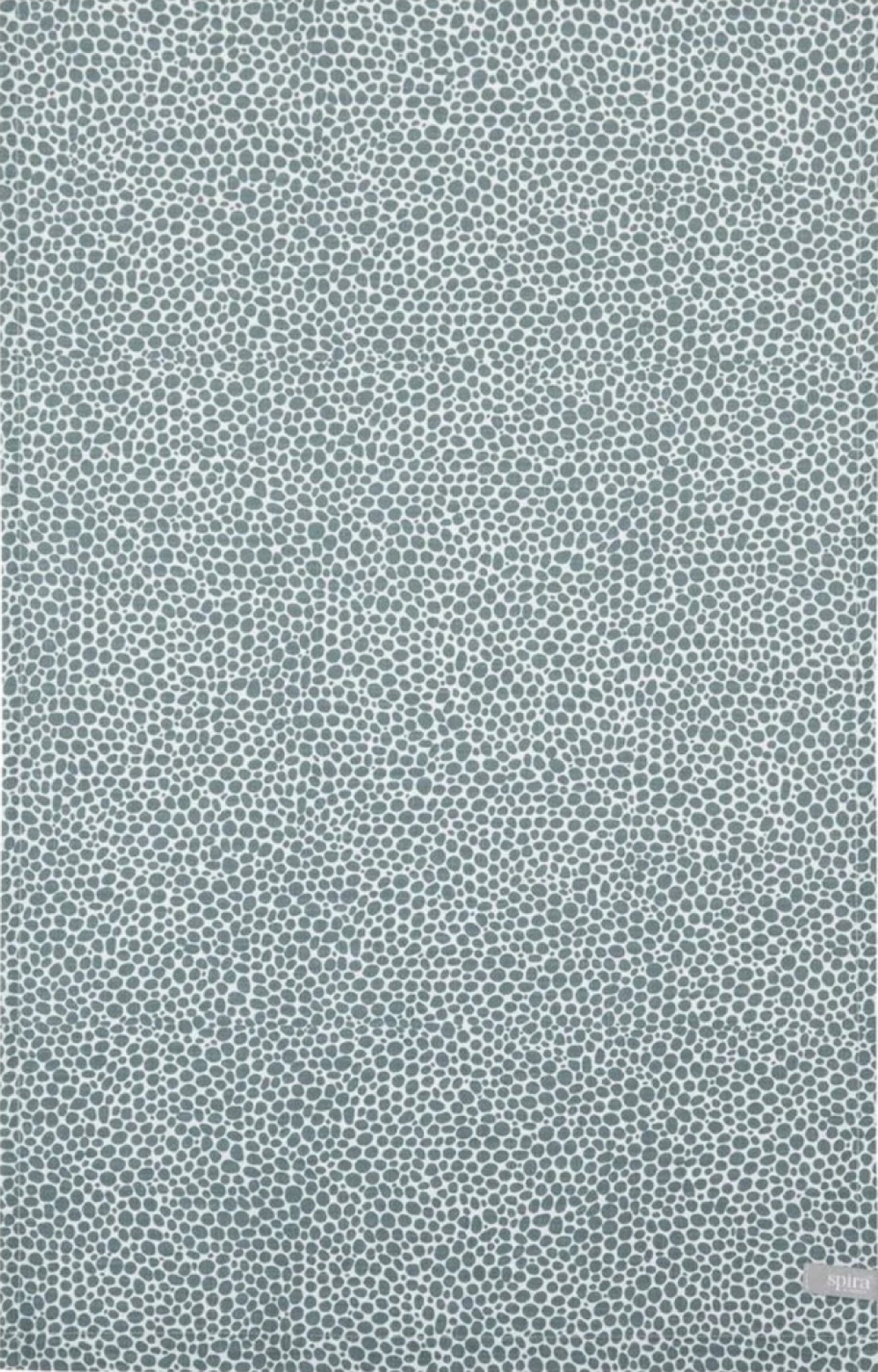 Spira Dotte Table Runner, Smoke Blue